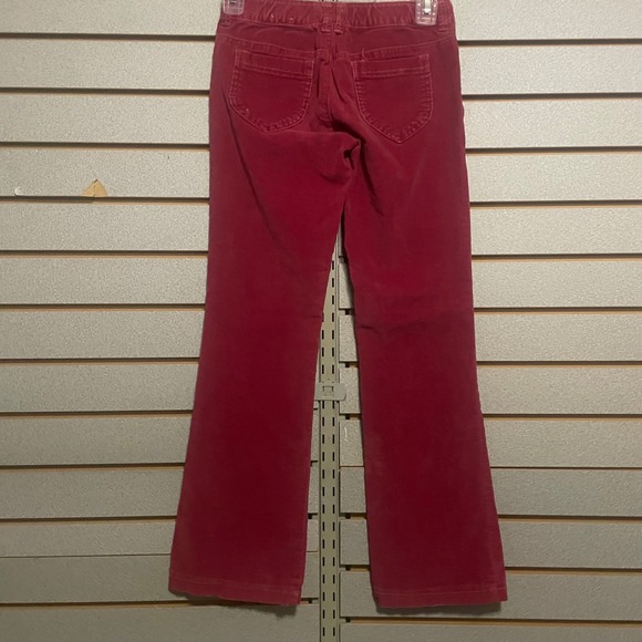 Old Navy Girls Red Corduroy Bootcut Pants Size 8 - Picture 3 of 7
